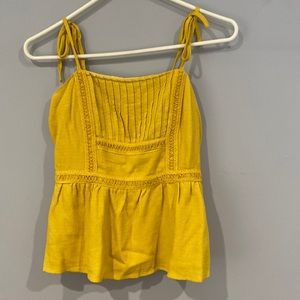 Francesca’s Yellow Top